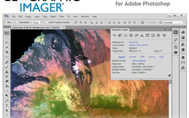 Avenza Releases Geographic Imager 5.1 for Adobe Photoshop