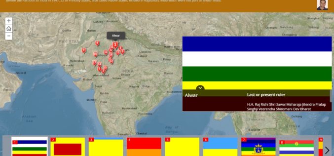 History of Princely States of Rajasthan through Story Map