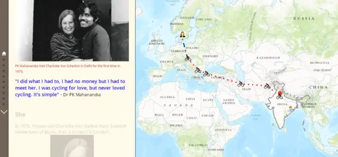 1975 A Love Story: The man who cycled from India to Europe for love