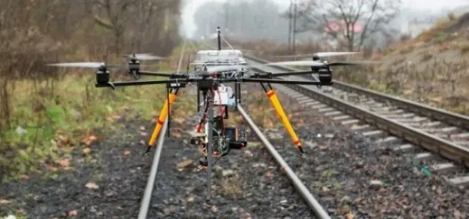 Union Railway Ministry Using Drones to Monitor Rail Project in Mumbai