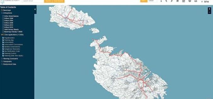 Planning Authority of Malta Launch New Online Mapping System