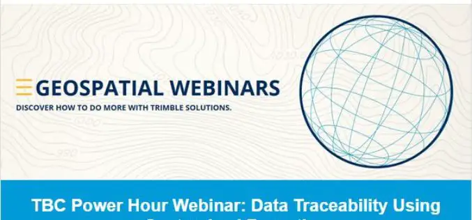TBC Power Hour Webinar: Data Traceability Using Customized Reporting