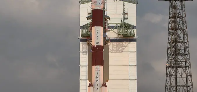 ISRO Successfully Launched Cartosat-2 Series Satellite Along with 103 Co-passenger Satellites