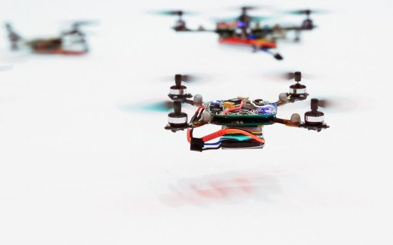 Swarms of Drones to Map Oil Spill