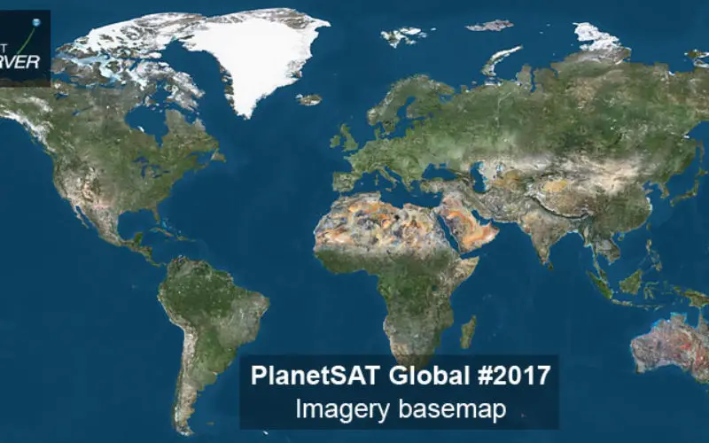 PlanetObserver Announces Release of  PlanetSAT Global Imagery Basemap Version #2017