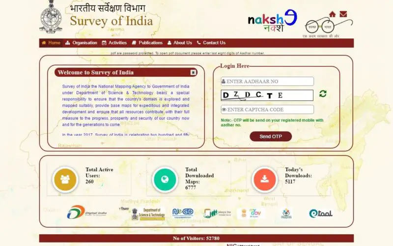 Survey of India Launches Web Portal to Download Maps