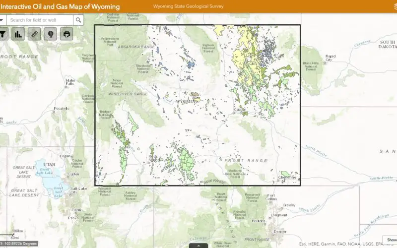 WSGS Completes First Update to Online Oil and Gas Map since its Launch in July