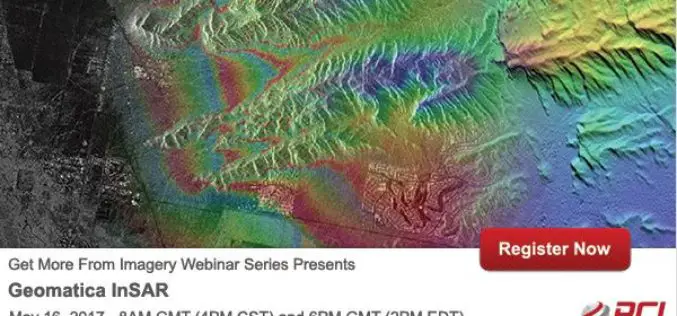 PCI Geomatics Webinar Series: Geomatica InSAR