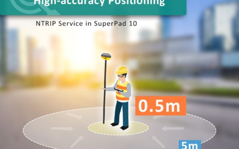 Enjoying the High-Accuracy Positioning with the Latest SuperPad 10