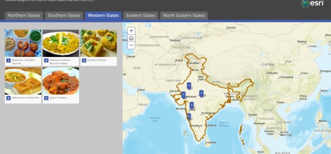 Story Map – Food Specialties of India