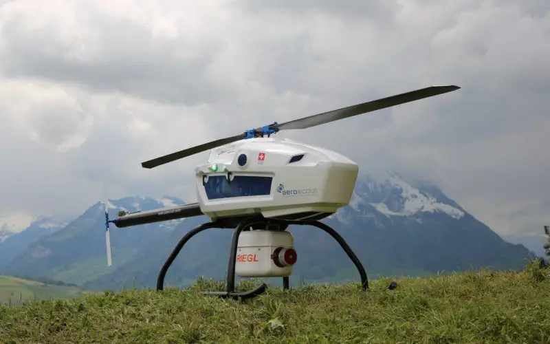 Swiss-based UAV Pioneer Aeroscout Introduced Their New Scout B-330 UAV Helicopter to the North American Market