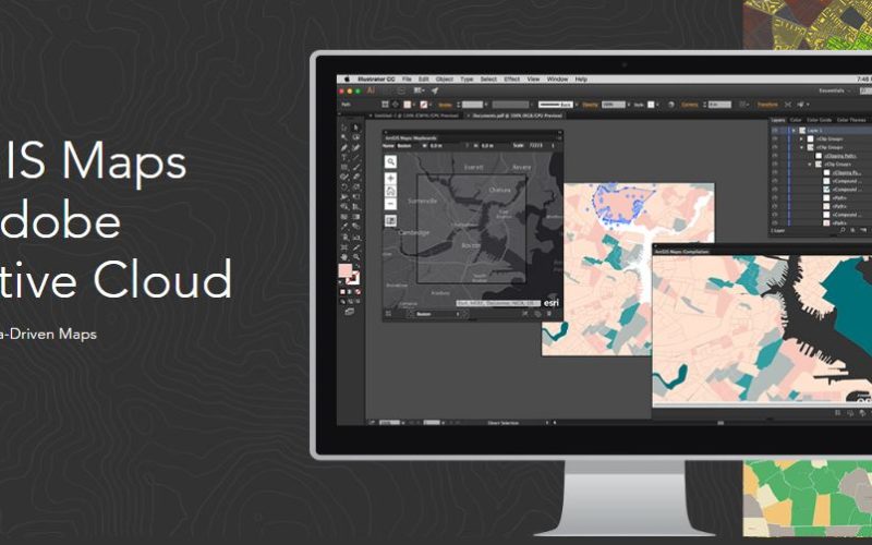 Esri Announce the Release of ArcGIS Maps for Adobe Creative Cloud!