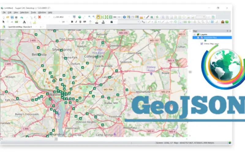 Embrace GeoJSON Format Together with SuperGIS Desktop