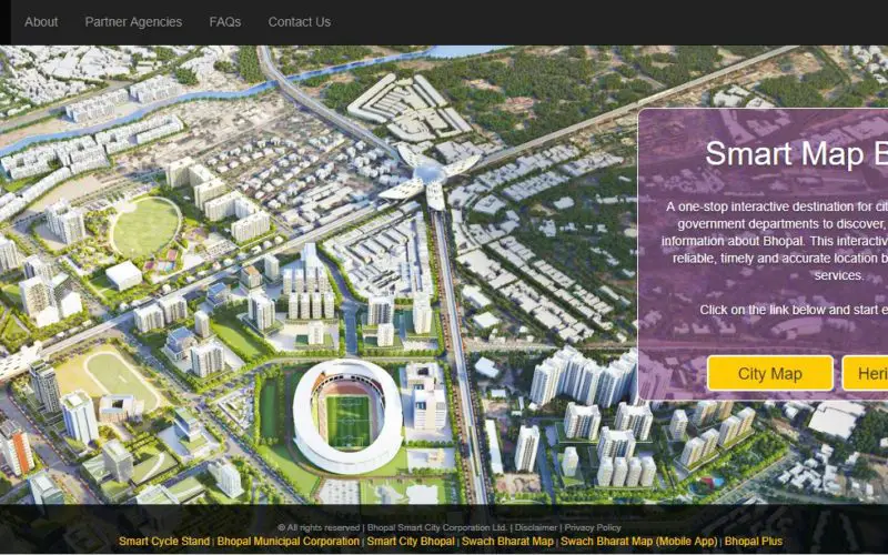 Smart Map Bhopal: A City Level Web-Based GIS solution