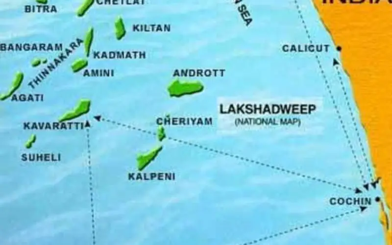 Uninhabited Lakshadweep Island Vanishes, Study using GIS & Remote Sensing
