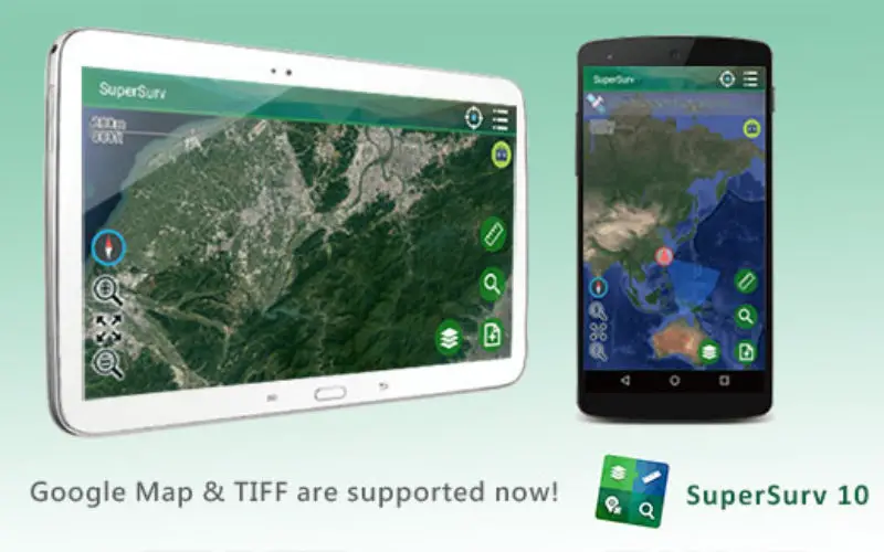 SuperSurv 10.1 Supports New Raster Formats and Online Maps