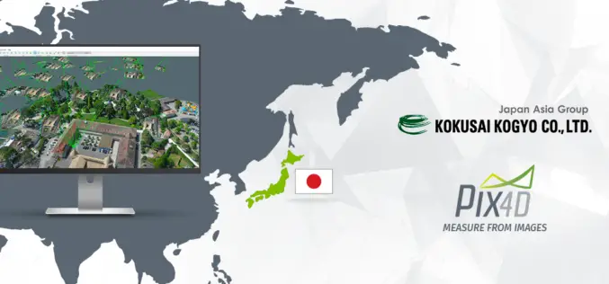 Pix4D Partners with Kokusai Kogyo in Japan to Deliver a 3D Geospatial Analysis Cloud Service