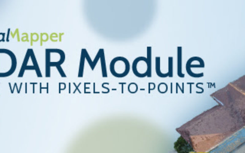 Create Photogrammetric Point Cloud Using Global Mapper Pixels-to-Points Tool