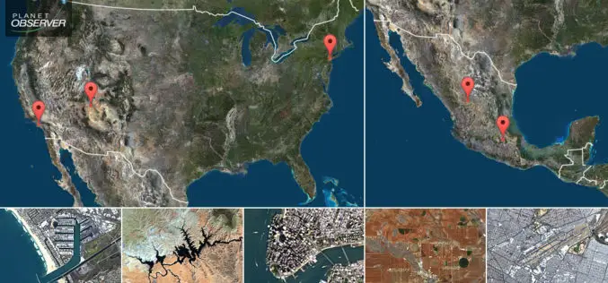 PlanetObserver Presents New PlanetSAT Updates  Imagery Basemap of the United States and Mexico