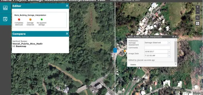 Esri Provides Mapping Technology for Students to Assess Hurricane Damage