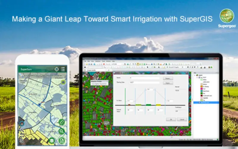 Making a Giant Leap Toward Smart Irrigation with SuperGIS