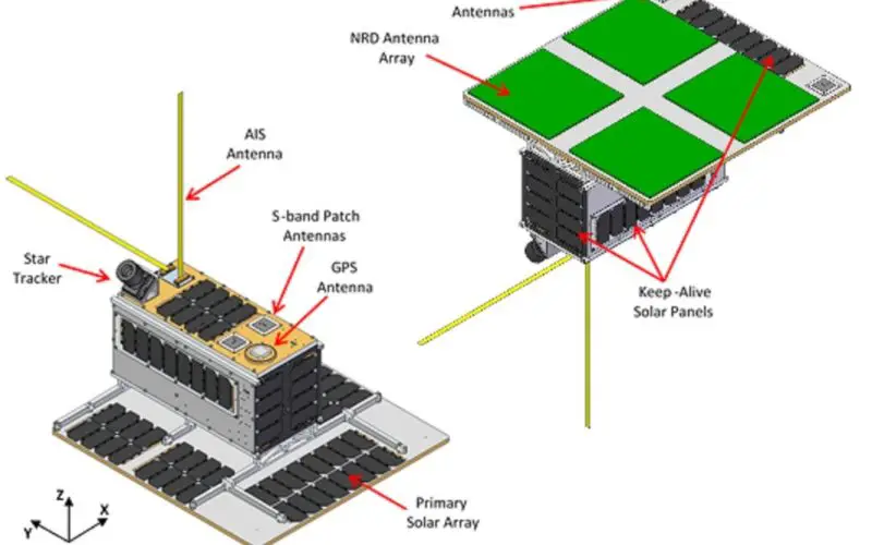 NorSat-3 Maritime Tracking Microsatellite Ordered by Norwegian Space Centre, Under Construction at SFL