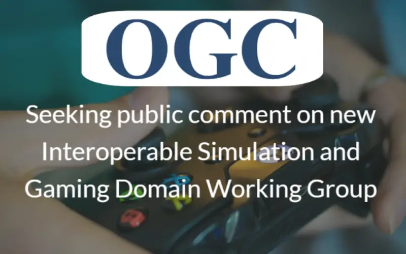OGC Seeks Public Comment on New Interoperable Simulation and Gaming Domain Working Group