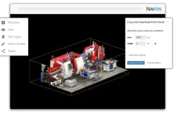 Select and Download Sections of Large Point Clouds Right in Your Browser with NavVis IndoorViewer 2.5