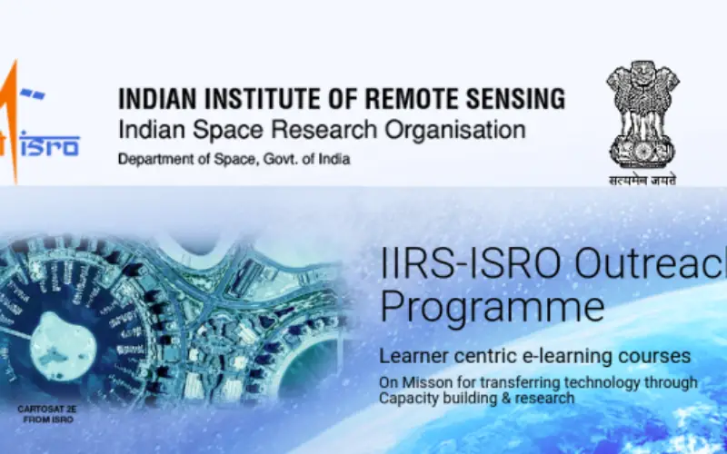 Register for IIRS Online Courses on Remote Sensing, GIS & GNSS Applications