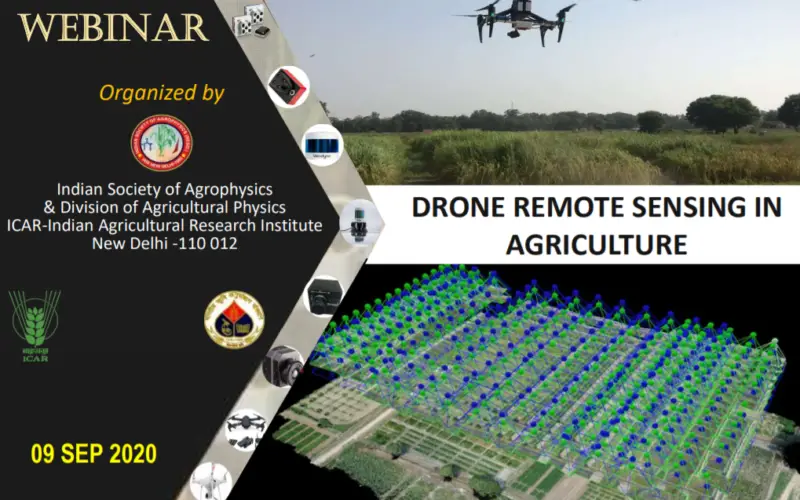Full-Day Webinar on Drone Remote Sensing in Agriculture