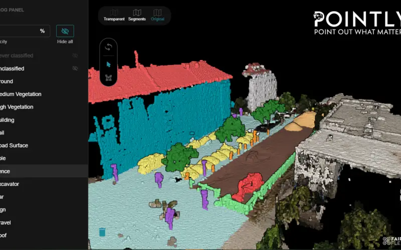Pointly – Next Level 3D Point Cloud Classification Tool Launched