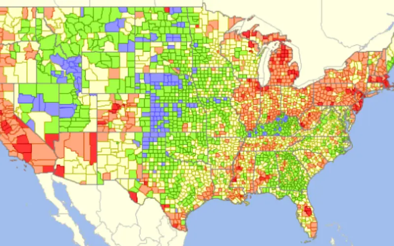 GIS Analytics Server of U.S. Federal Statistical Data