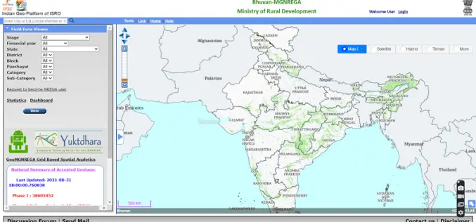 Yuktdhara – New Geospatial Planning Portal for MGNREGA