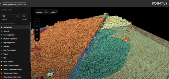 Automated Point Cloud Analysis for Forestry Mapping