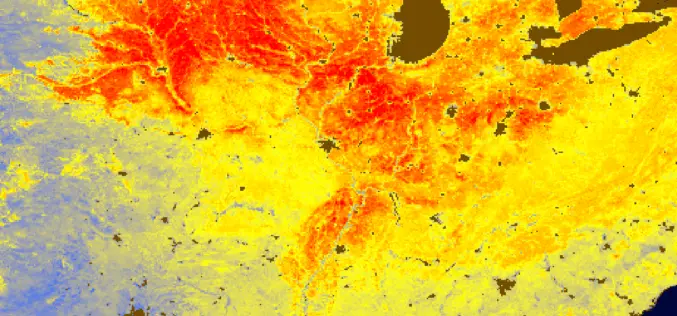 Solar Induced Chlorophyll Fluorescence – A Better Predictor of Crop Stress through Satellite Remote Sensing