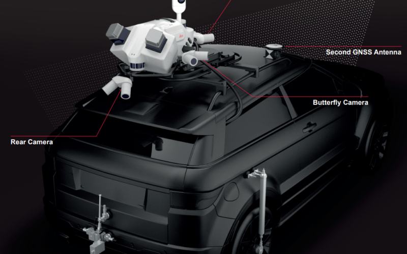 Leica Pegasus TRK Reality Capture Mobile Mapping System with AI and Autonomous Workflows