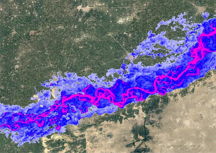 Flooding in Pakistan -Global Flood Map