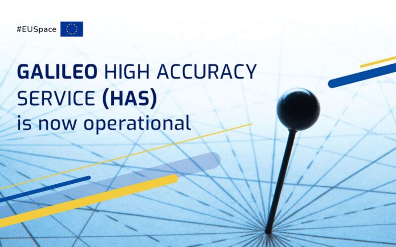 Galileo High Accuracy Service to Deliver 20 cm Horizontal Accuracy