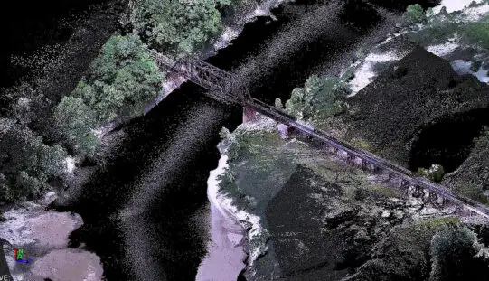 Drone LiDAR for River Scour Survey