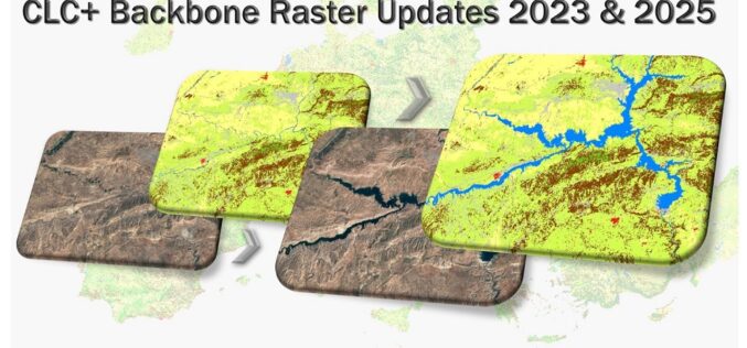 CLC+ Backbone Raster Product Updates for the Reference Years 2023 and 2025 Awarded