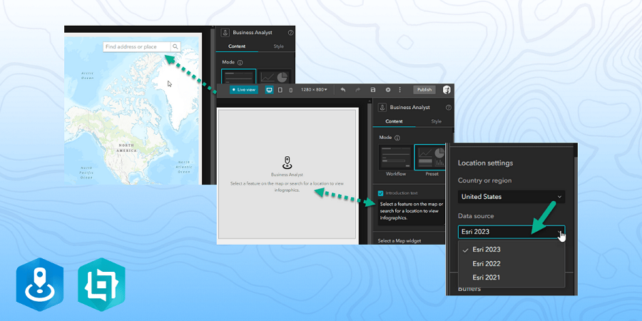 Business Analyst widget in Experience Builder updates