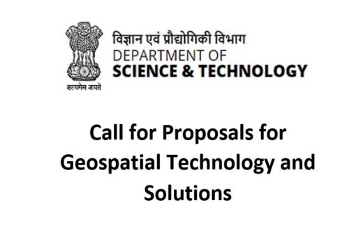 Call for Proposals for Geospatial Technology and Solutions: Impact and Importance for India’s Future