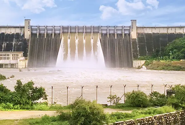 Rihand dam survey