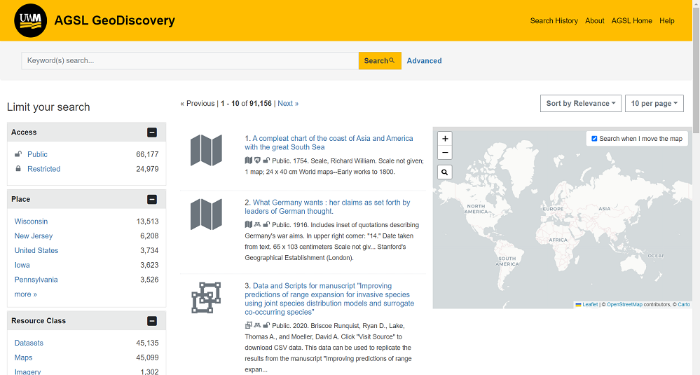 AGSL GeoDiscovery