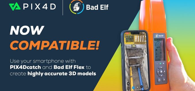 Pix4D and Bad Elf Collaborate To Offer Advanced 3D Scanning For AEC Professionals