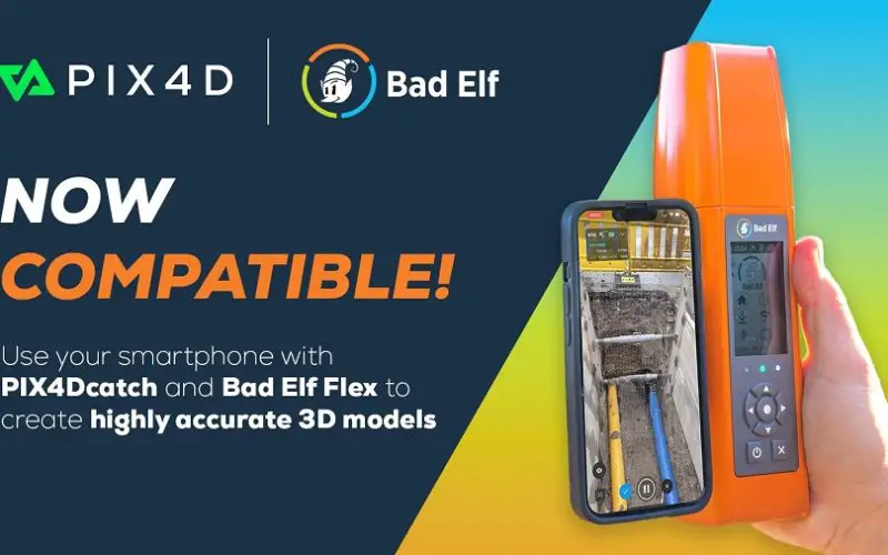 Pix4D and Bad Elf Collaborate To Offer Advanced 3D Scanning For AEC Professionals