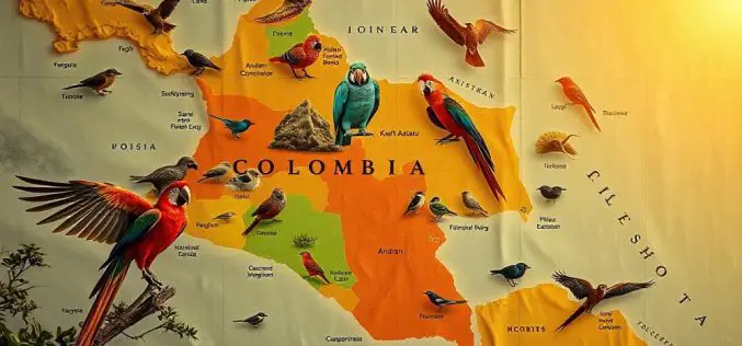 How Colombian Bird Mapping Supports Biodiversity Hotspots