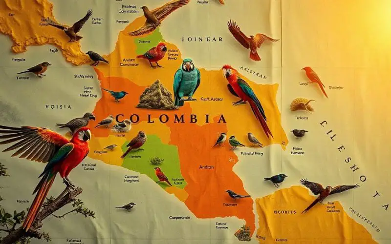 How Colombian Bird Mapping Supports Biodiversity Hotspots