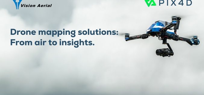 Pix4D and Vision Aerial Partner to Deliver Drone Mapping Solutions