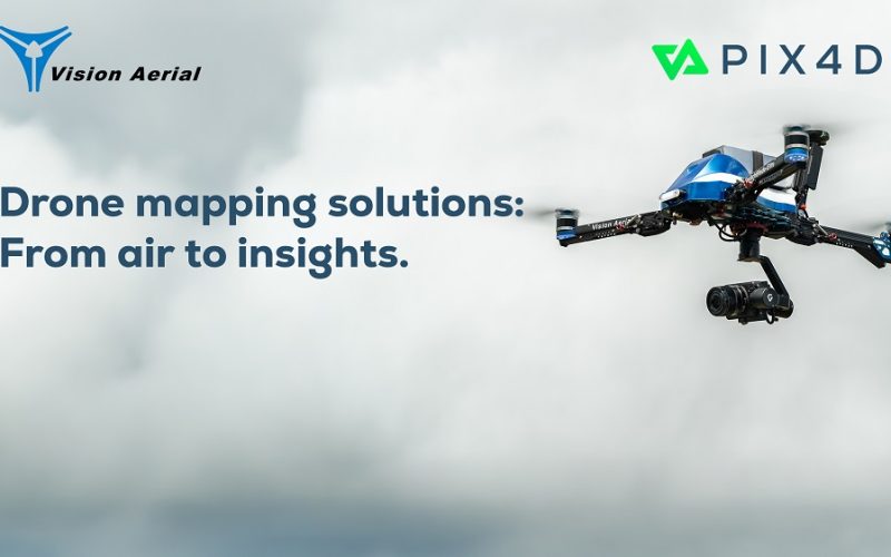 Pix4D and Vision Aerial Partner to Deliver Drone Mapping Solutions